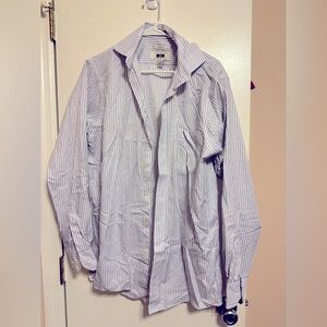 Size 34/35 Joseph Abboud Men’s Dress Shirt, non-iron, classic fit